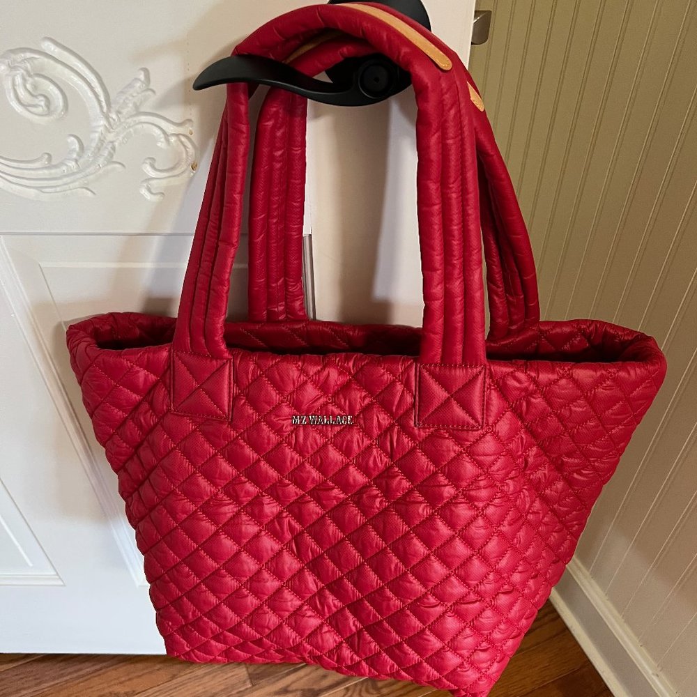 MZ Wallace Metro Tote Medium - Cherry Red